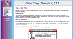 Desktop Screenshot of healing-waves.com